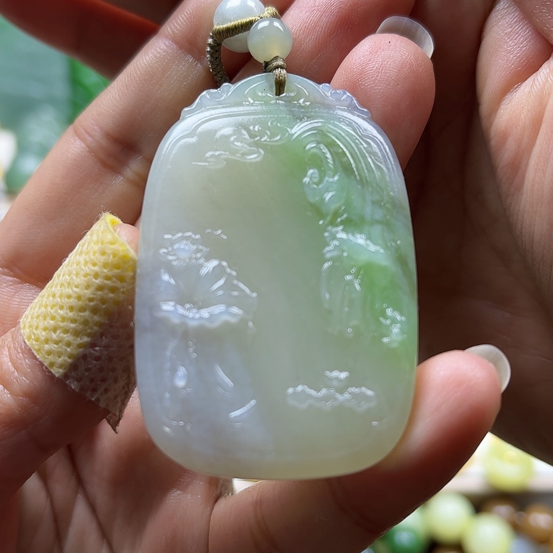 和田玉挂件未镶嵌