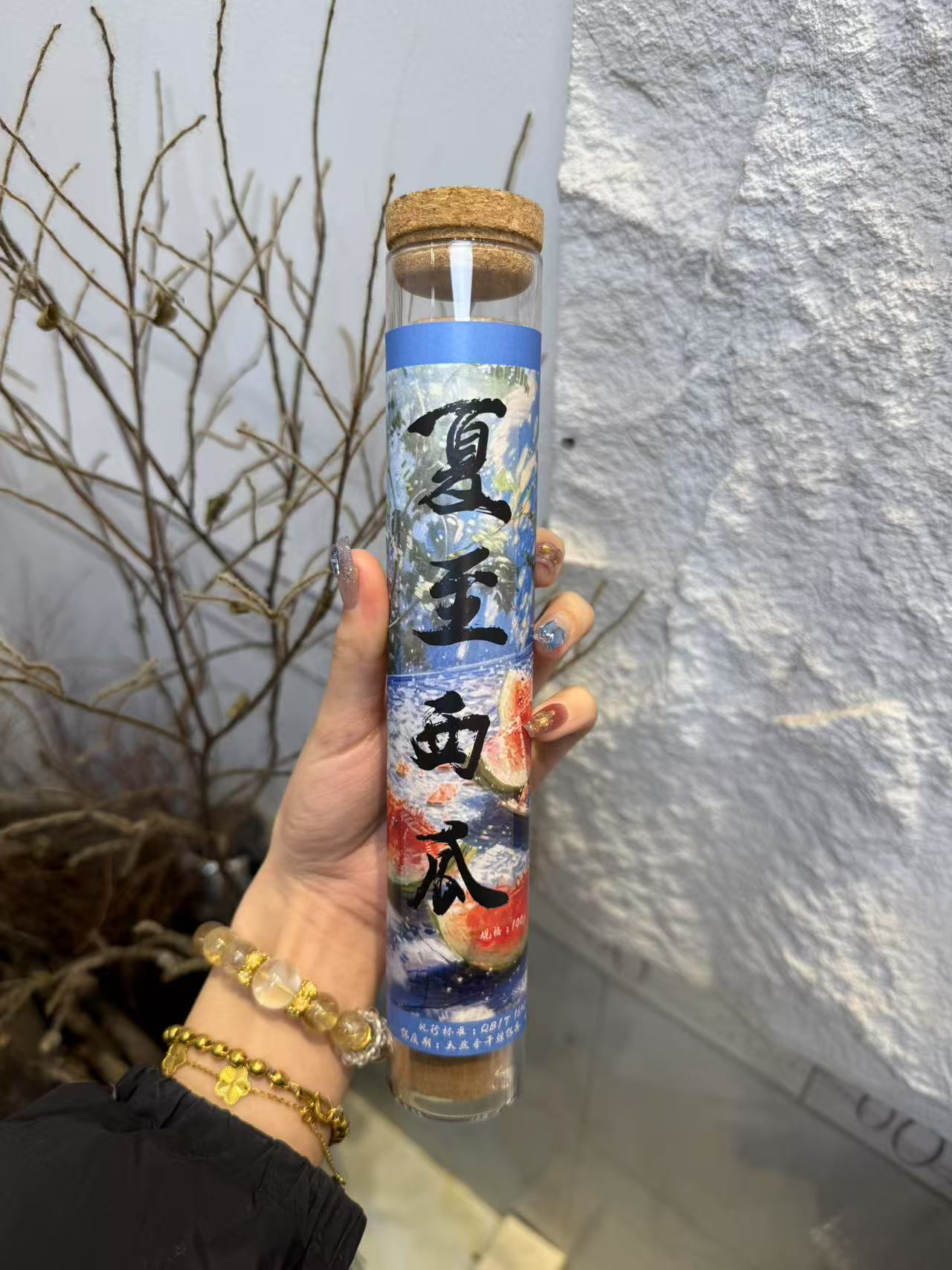 夏至西瓜线香100g 瓜香果甜清凉不腻中式熏香