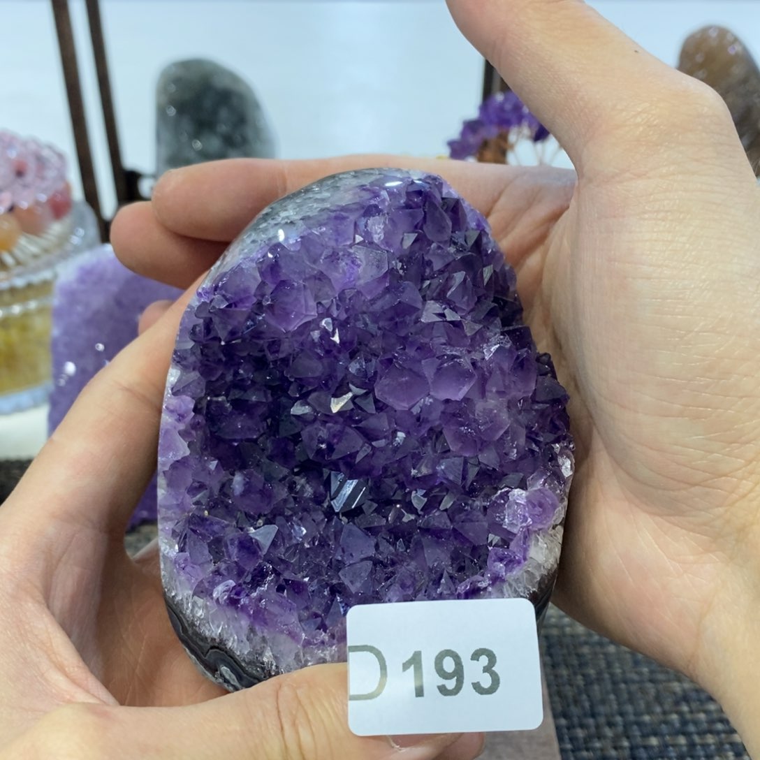 紫晶摆件摆件未镶嵌