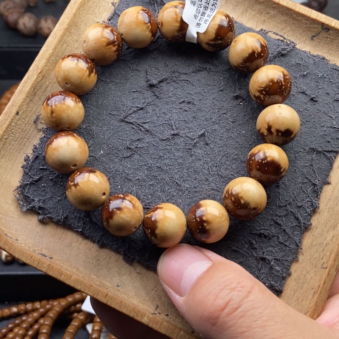 手串紫金鼠14mm天花板花皮