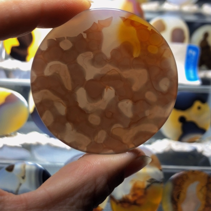 合金玛瑙/玉髓珠宝奇石86