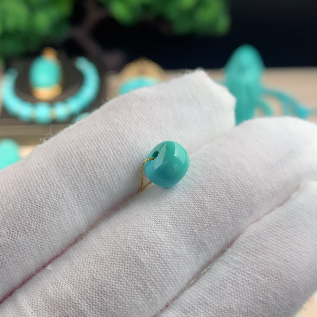 【闪购商品】绿松石配珠卡8.5未镶嵌