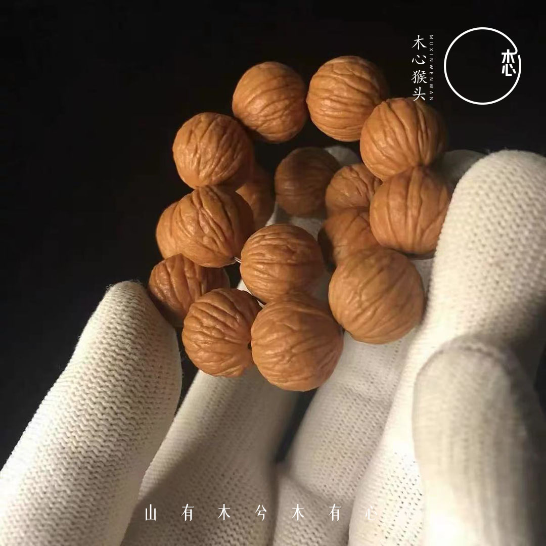 【凤羽】15单圈纯天然实心精选文玩