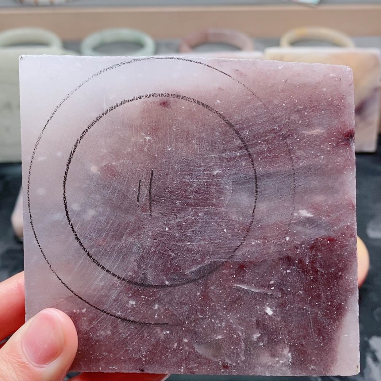 【闪购商品】石英质玉手镯未镶嵌定制