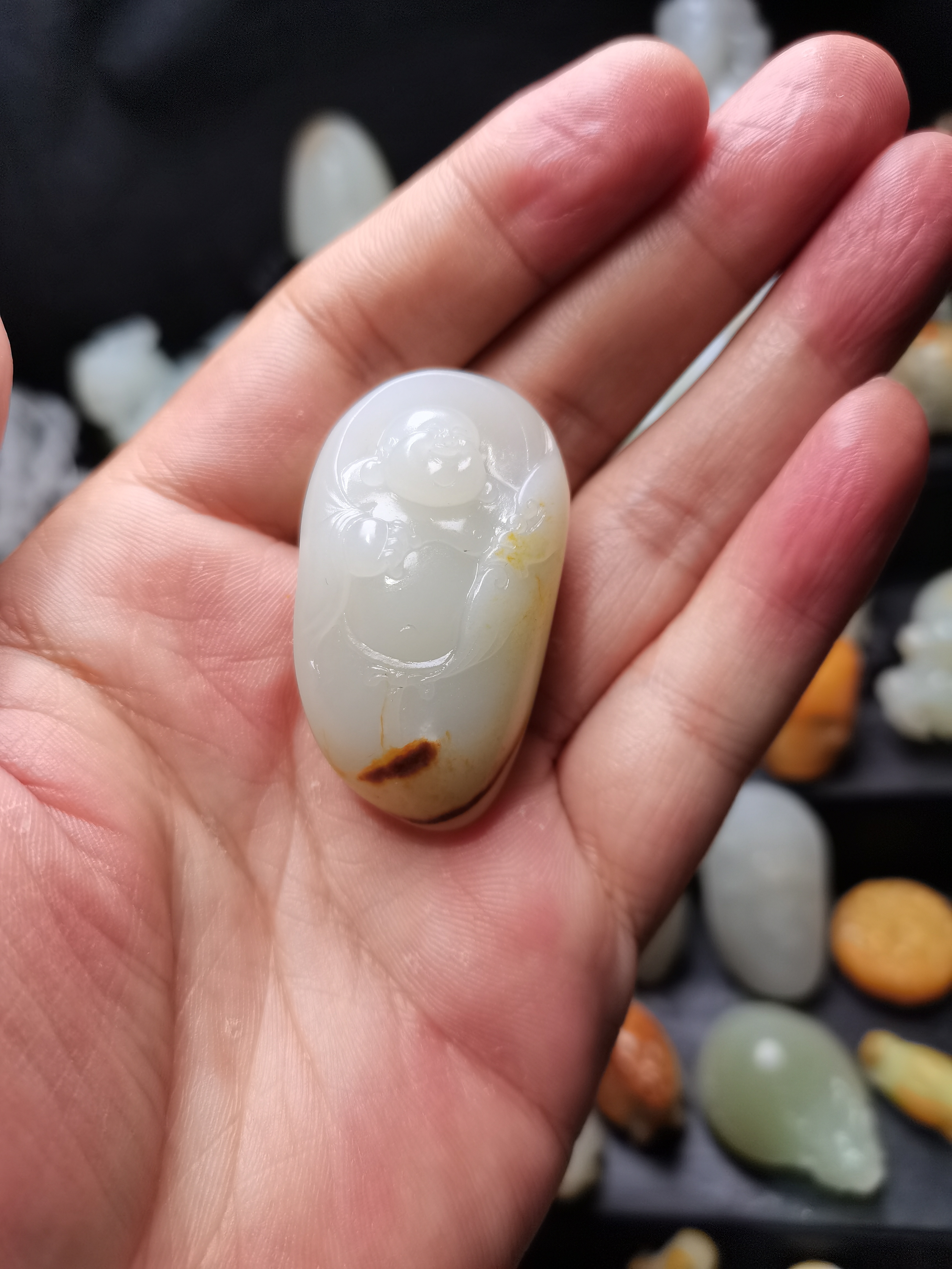 和田玉挂件未镶嵌