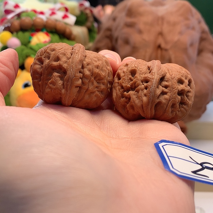 吊坠桃核42尺红皮元宝