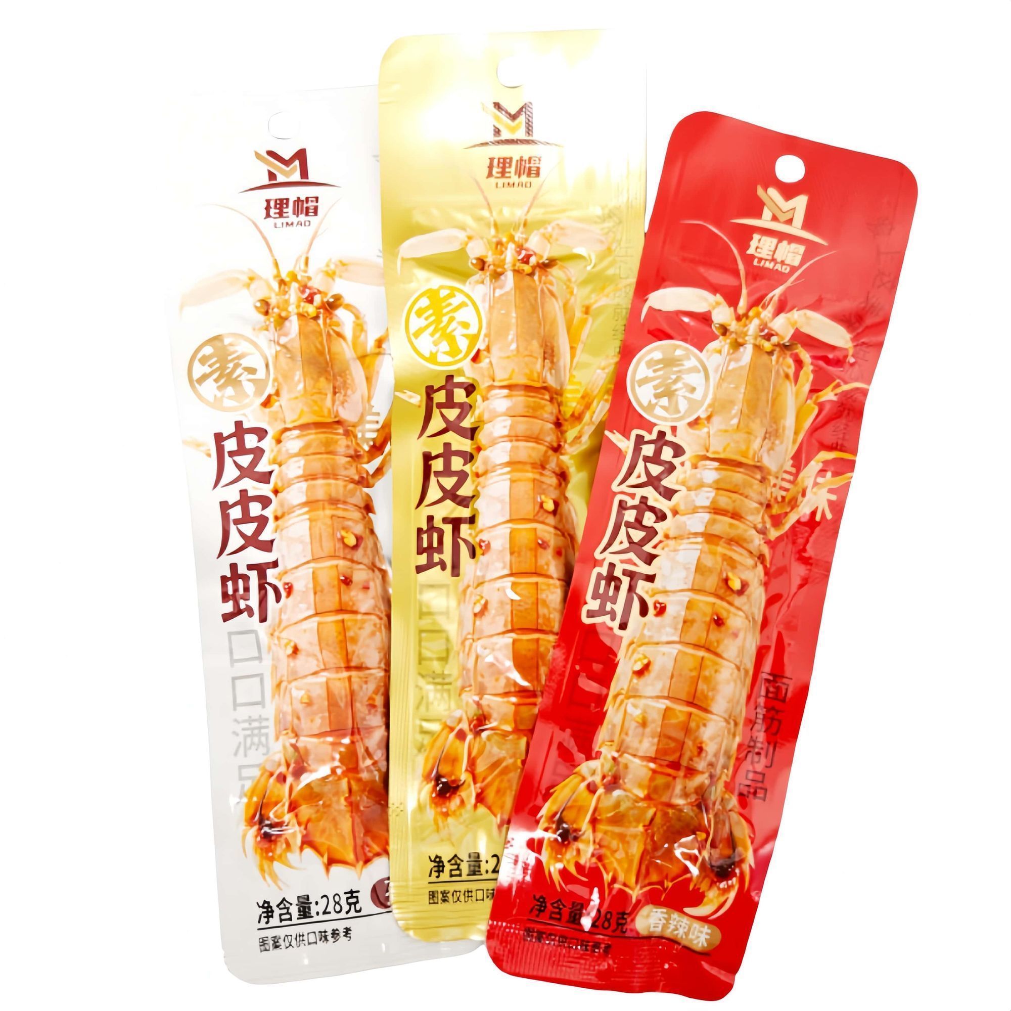 理帽素皮皮虾味辣条调味面筋制品儿童零食解馋追剧休闲爆款批发