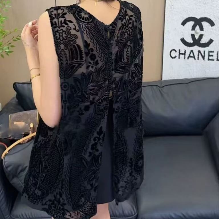 XLJ撞色马甲上衣 7170#