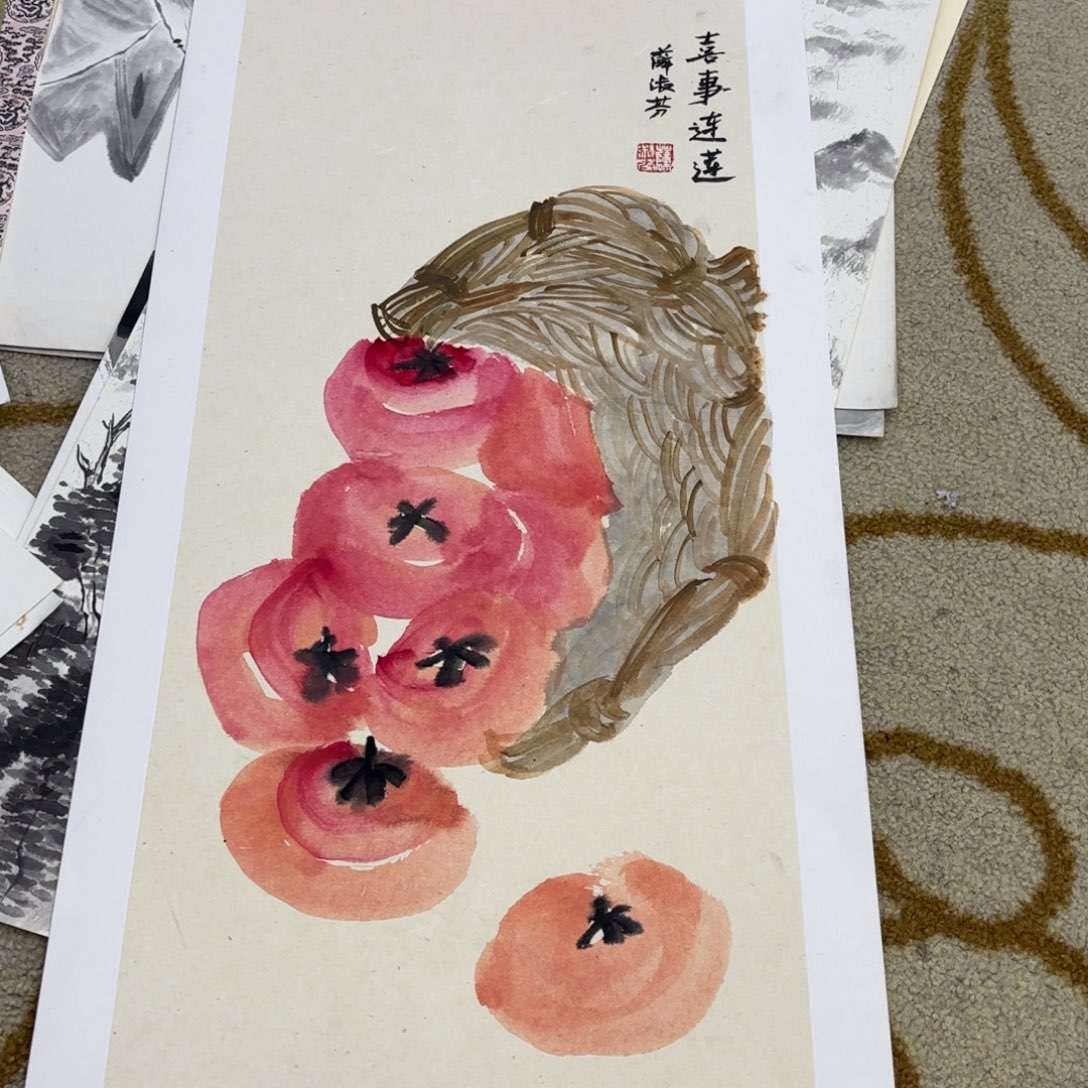 国画33-66卡纸作品艺