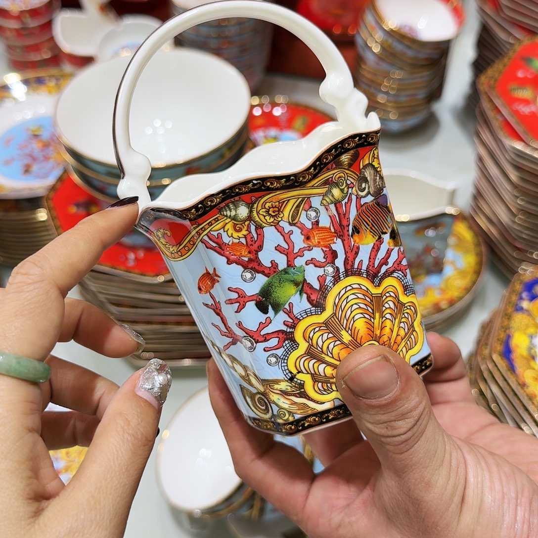 搪瓷骨瓷餐具陶瓷工艺工工厂直销