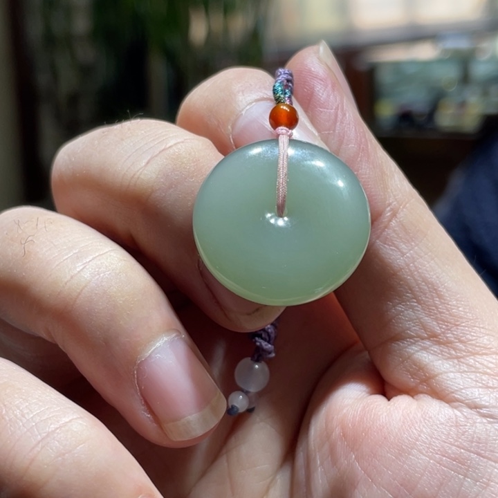 和田玉未镶嵌吊坠(不含链)