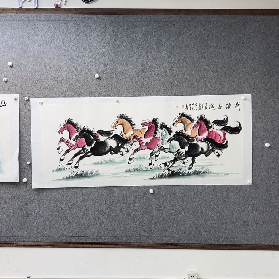 书法书法作品多次参加