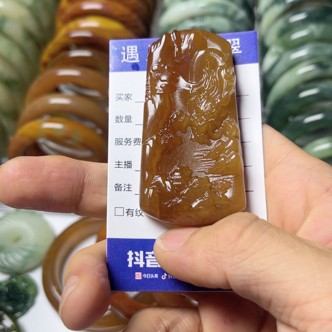 透闪石-蛇纹石玉手镯未镶嵌