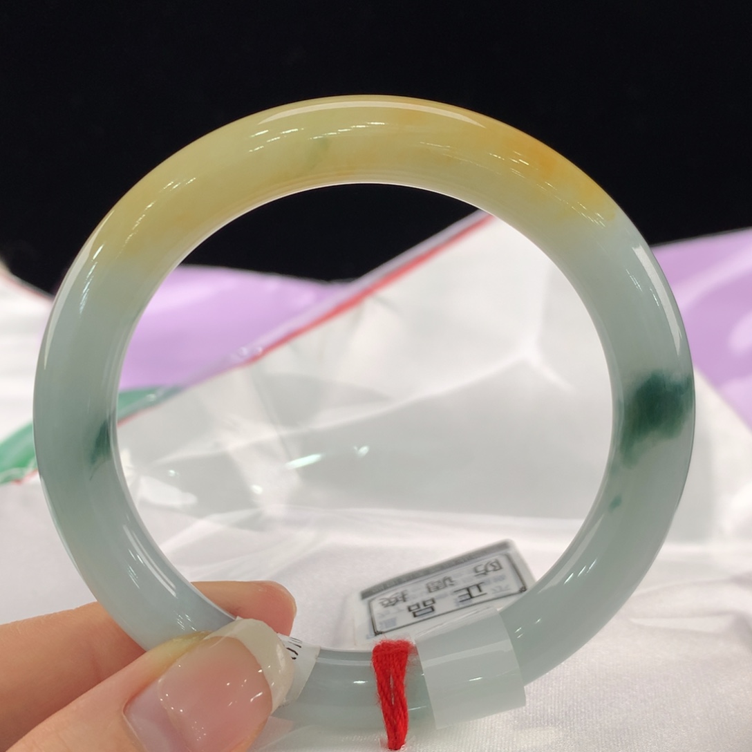 翡翠手镯未镶嵌乐*111-0100
