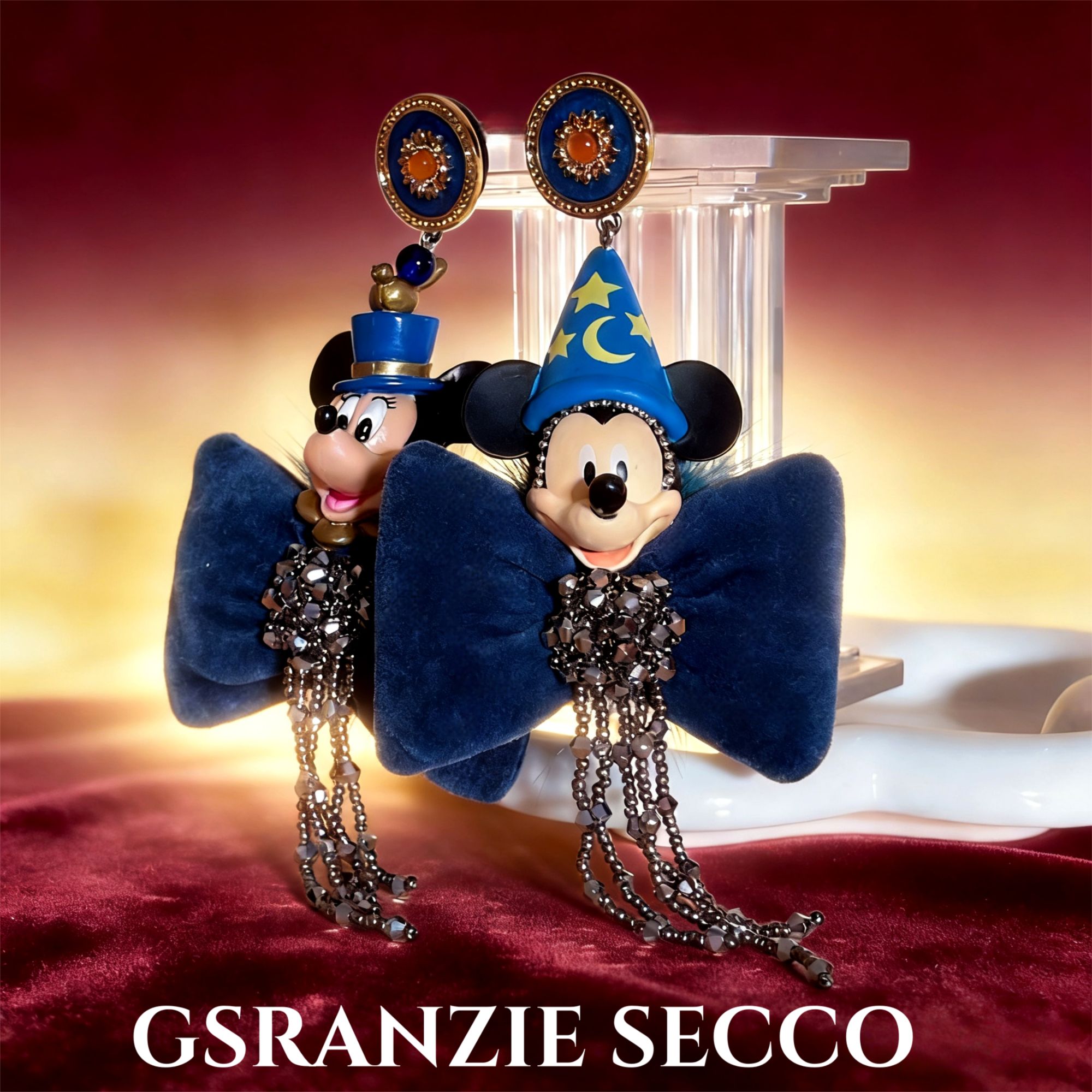 非金属树脂耳饰 【3608】时尚创意设计小众DIY手办耳环