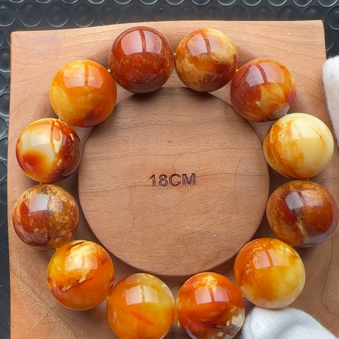 琥珀裸石未镶嵌琥珀蜜蜡18