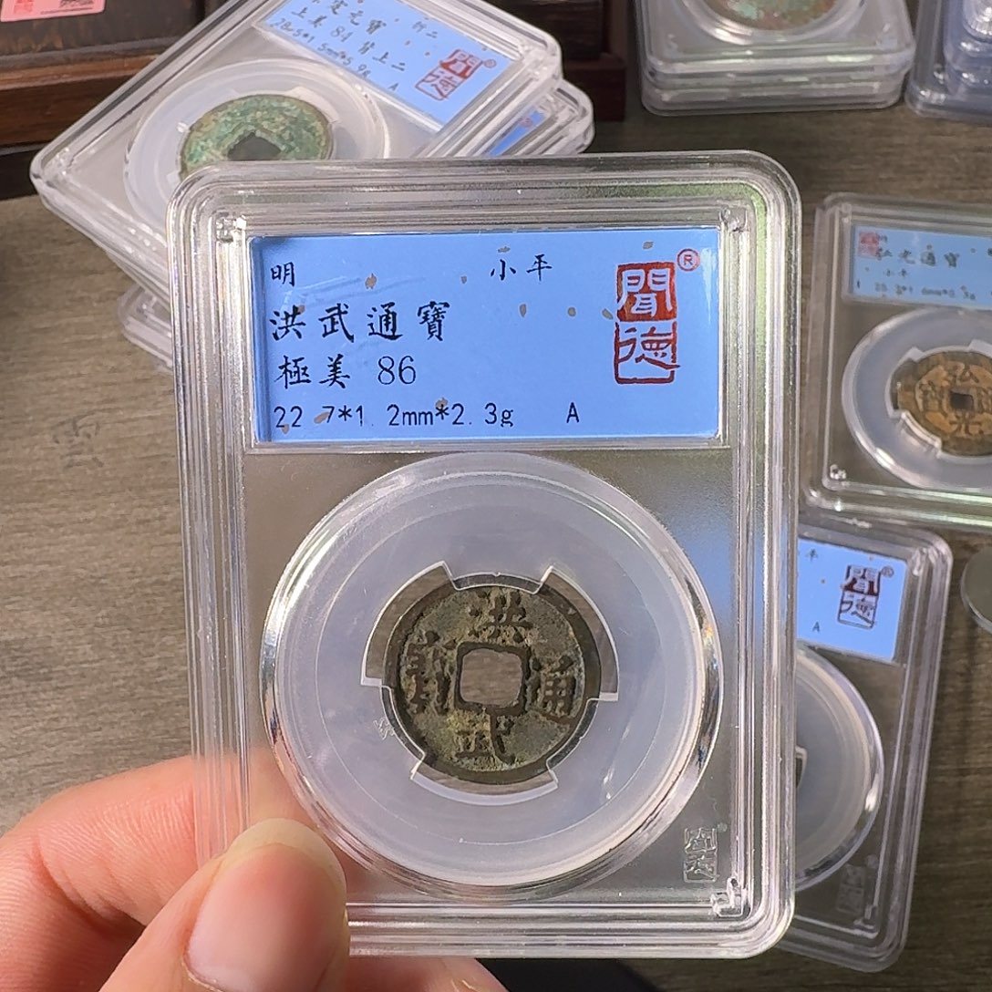 铜A闻博文化洪武通宝