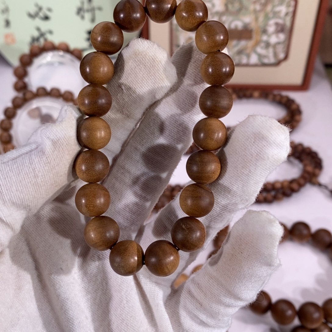 手串/手链檀香木横纹黑肉10树心福利