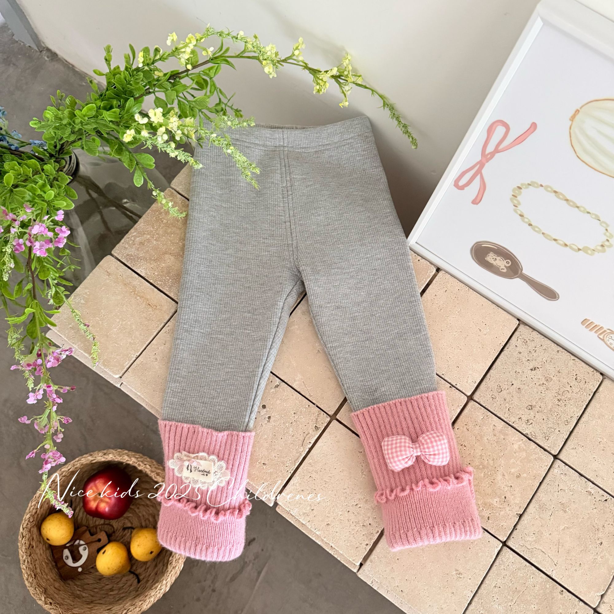 【加绒加厚】2025新款打底裤冬季洋气外穿韩版直筒保暖百搭裤子