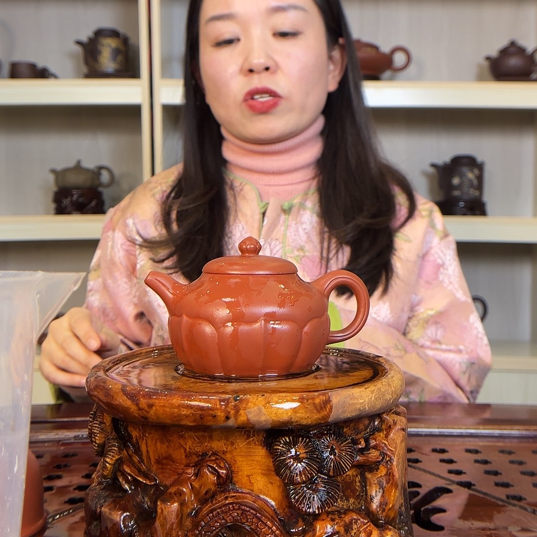 紫砂茶壶江亭亭老师。350c c