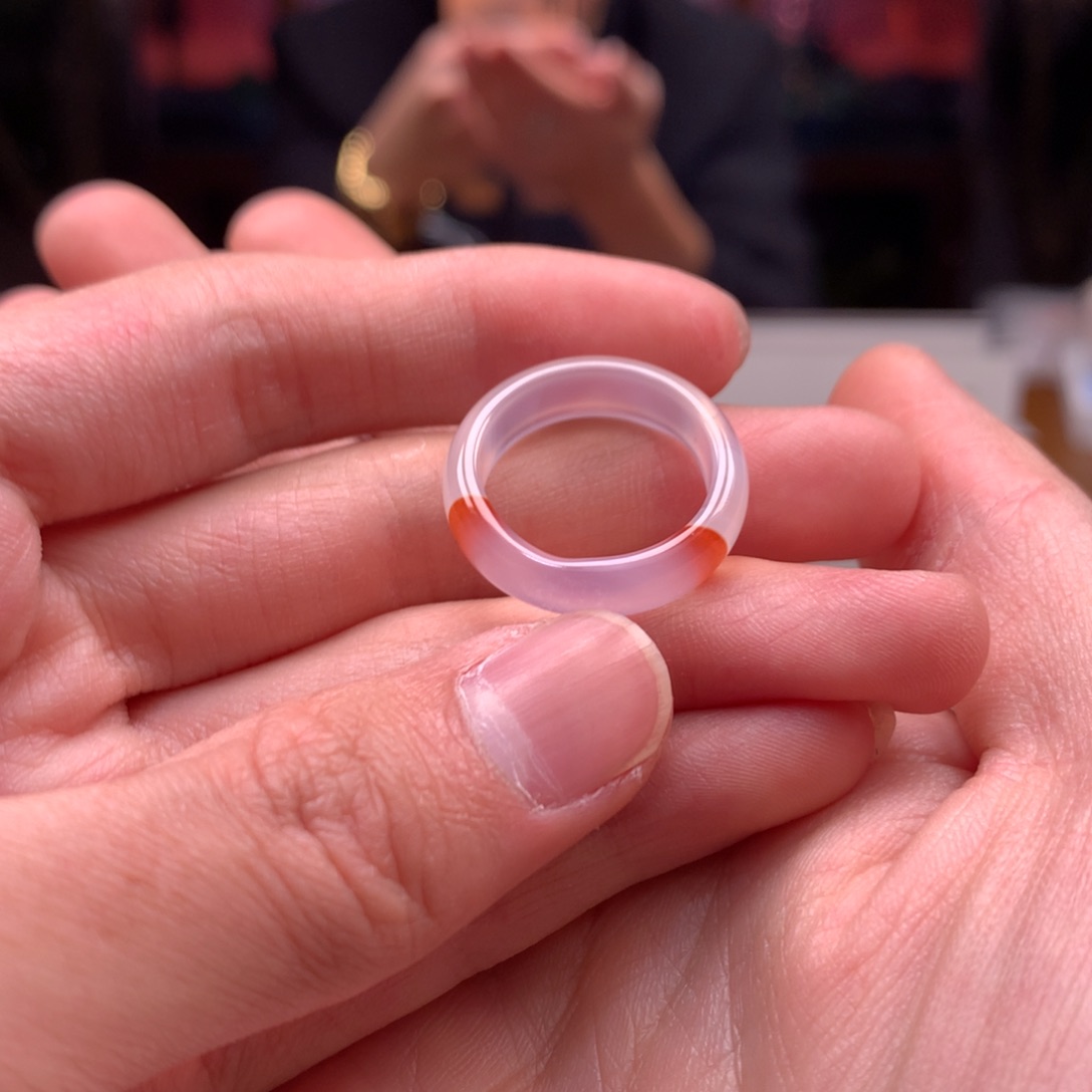 南红玛瑙戒指未镶嵌