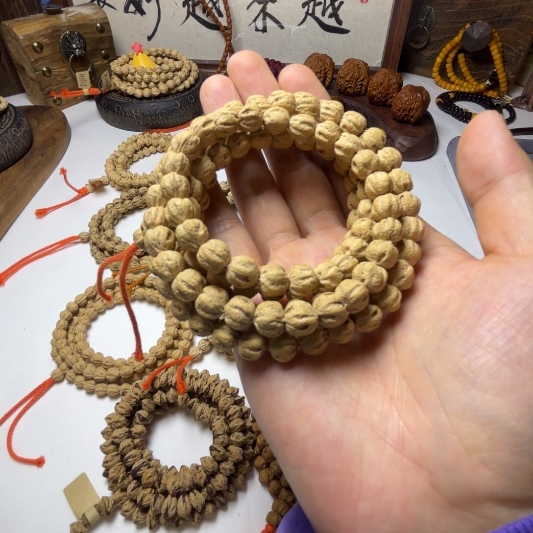 柏香籽/百香籽手串帅****戒