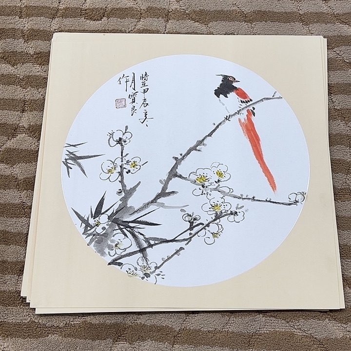 国画花鸟的翅膀和翅膀是38.38