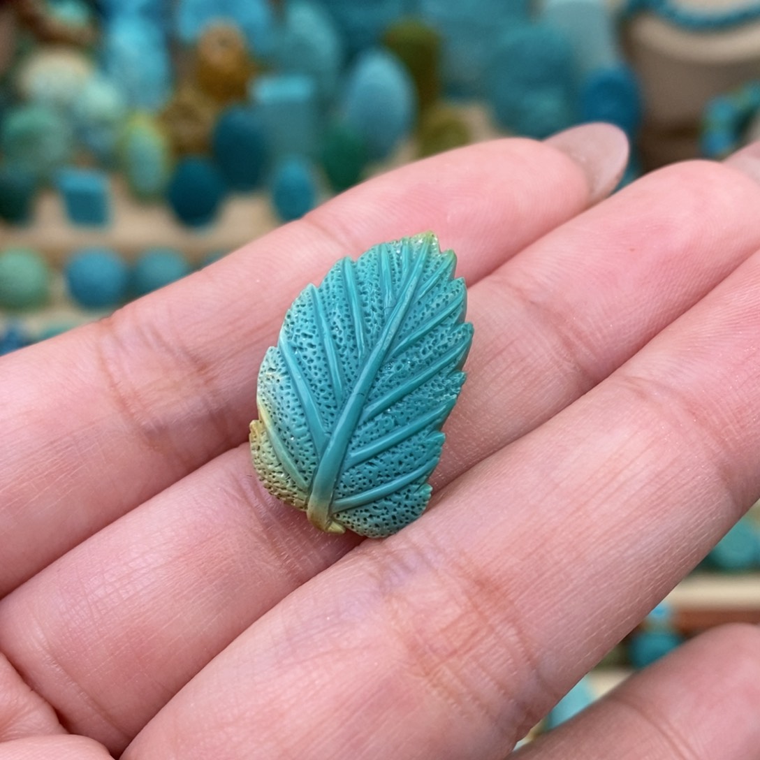 绿松石珠宝奇石未镶嵌