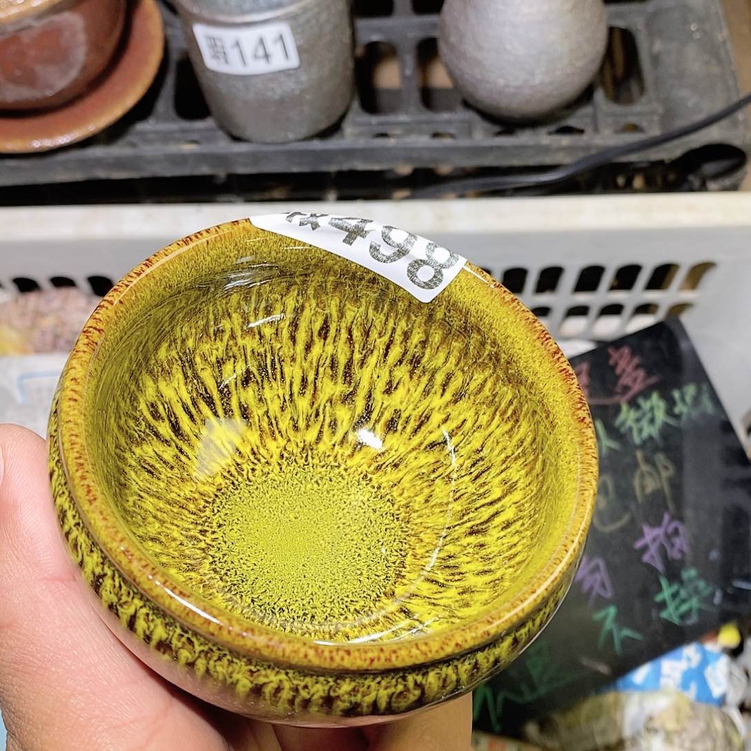 茶盏微瑕建盏主人杯子