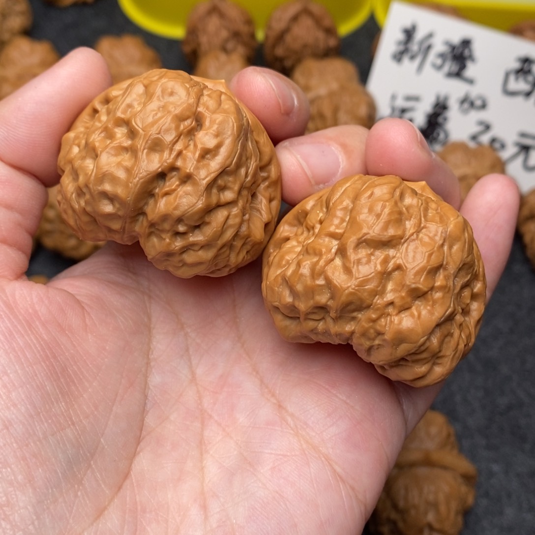 文玩核桃把件渡*河蛤蟆41 