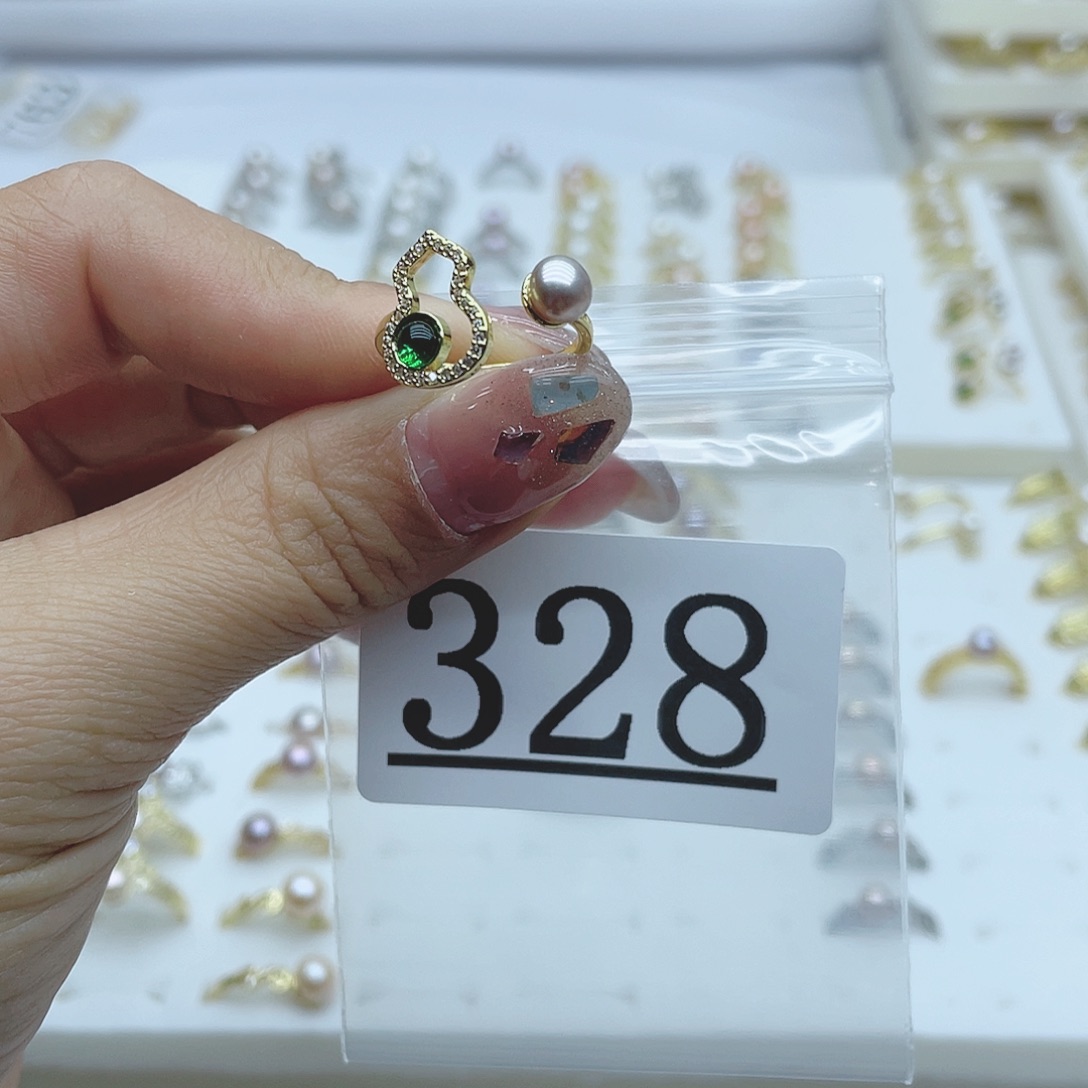 淡水珍珠珠宝奇石合金328