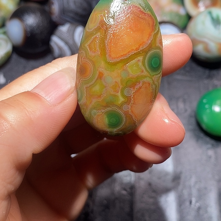 安***威玛瑙/玉髓合金颈饰