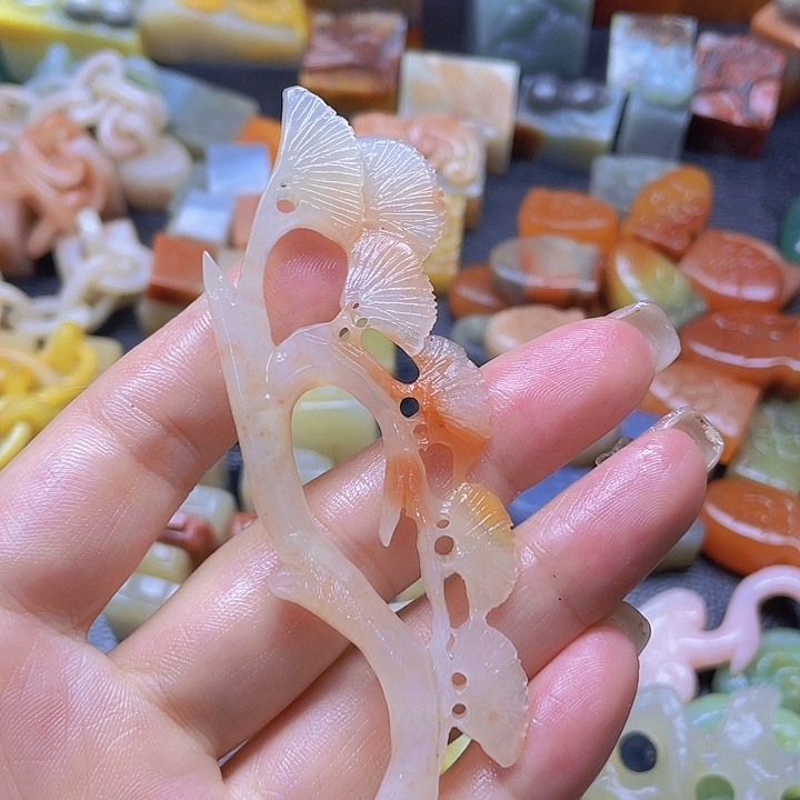 青田石印石纯手工