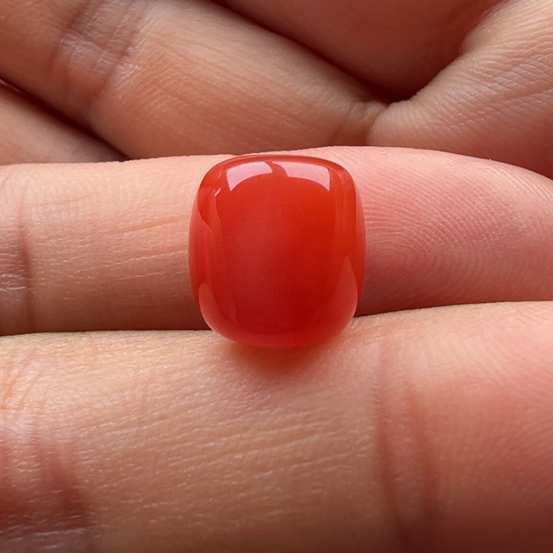 南红玛瑙桶珠10.5x 11未镶嵌