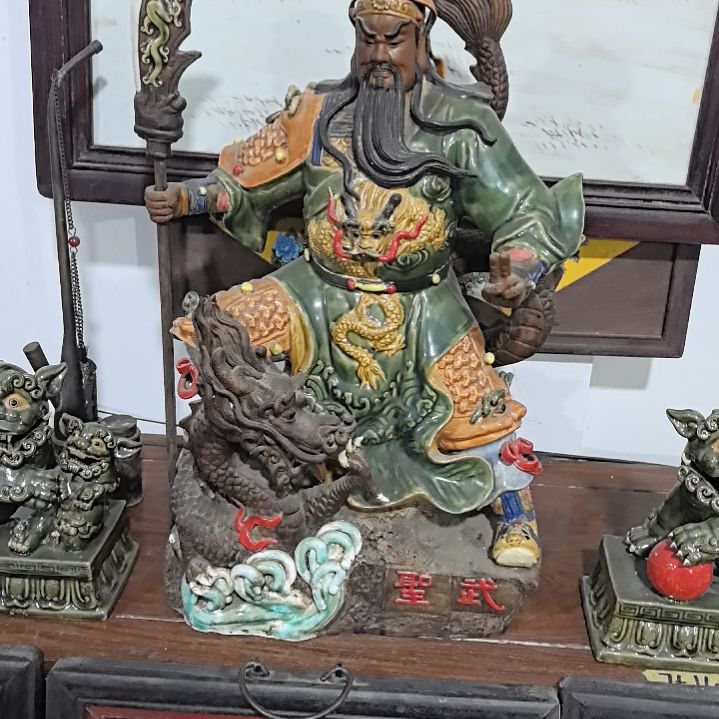 摆件石湾窑陶瓷摆件