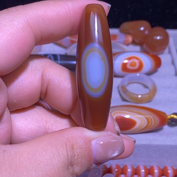 玛瑙/玉髓未镶嵌颈饰