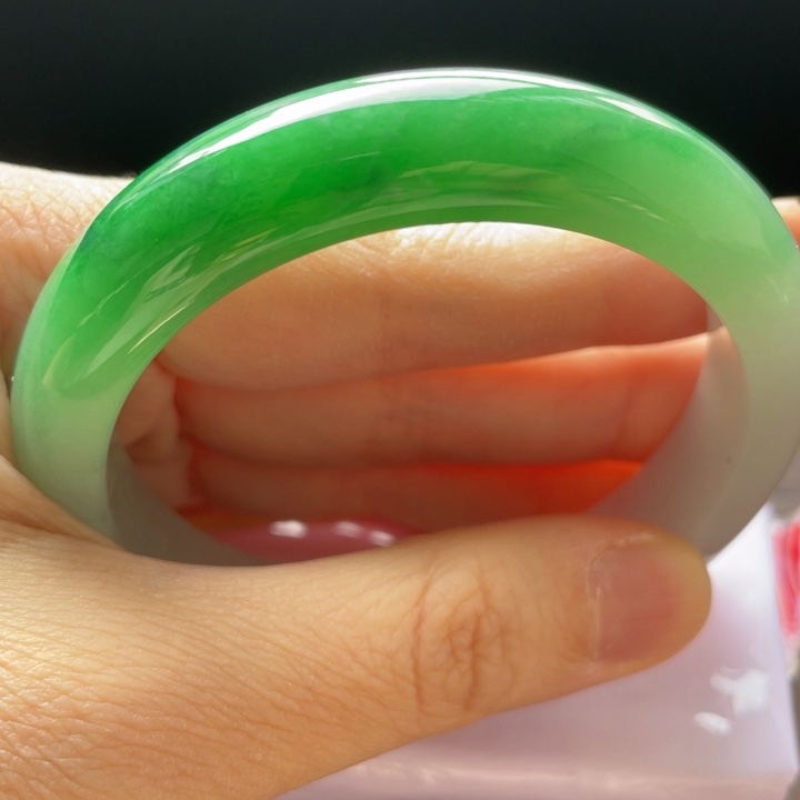 未镶嵌手镯翡翠56.5