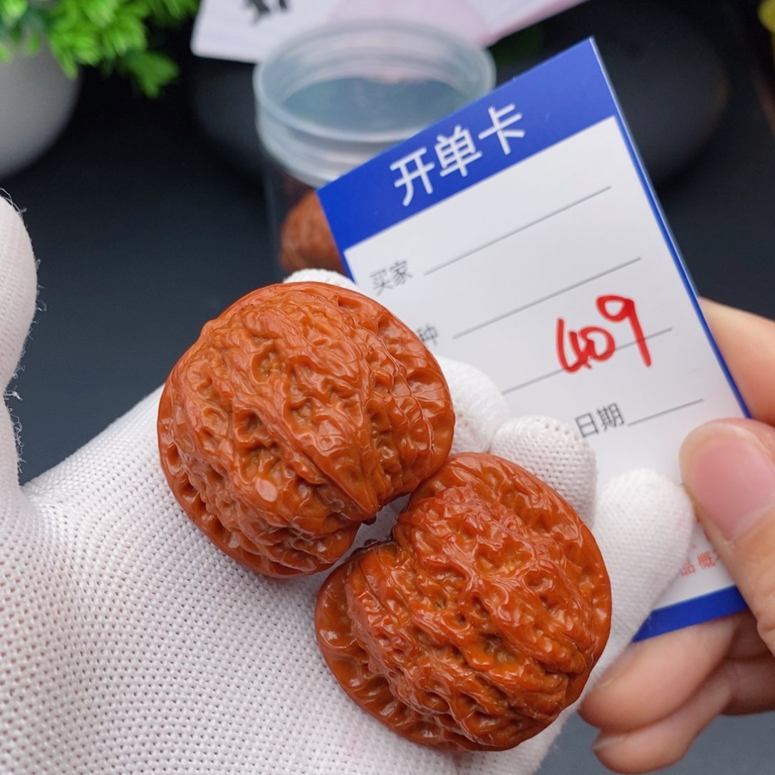 文玩核桃把件38血麒麟409