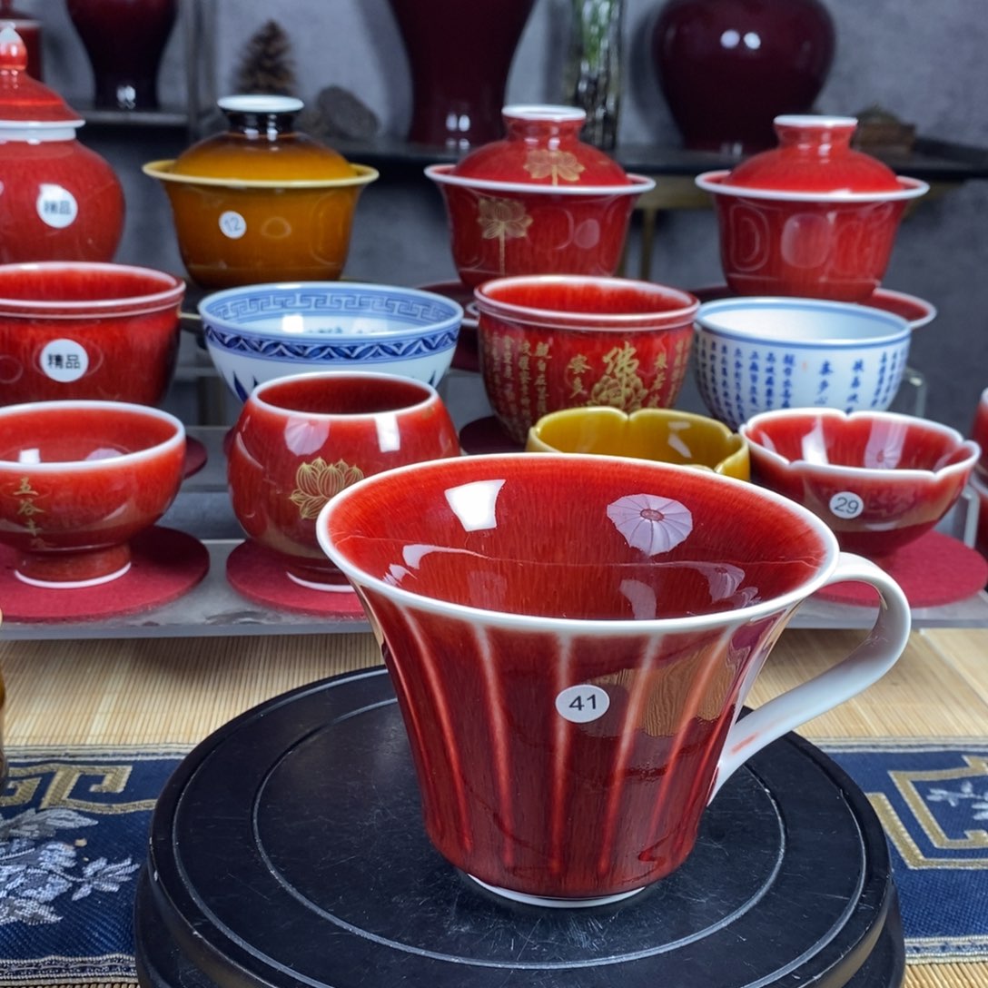 【闪购商品】景德镇名陶坊原矿郎红