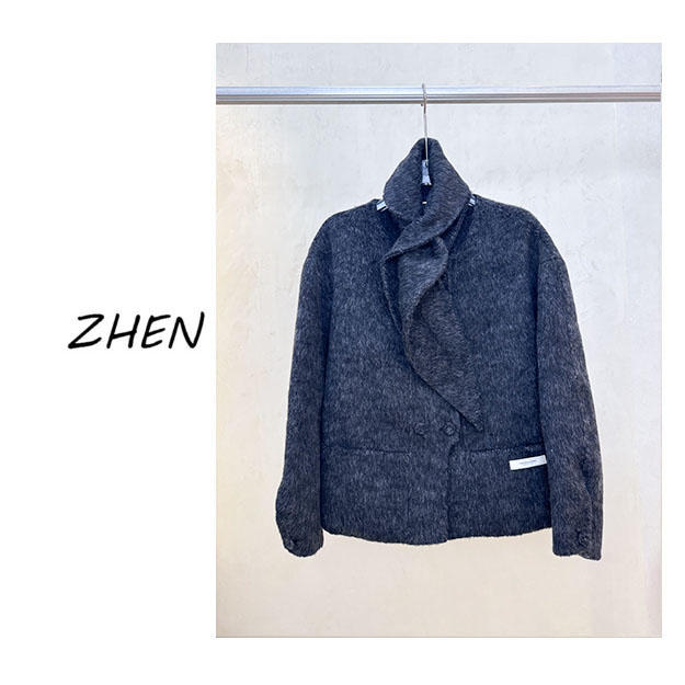 【ZHEN】25K01618 2025新款时尚气质休闲百搭长袖外套女