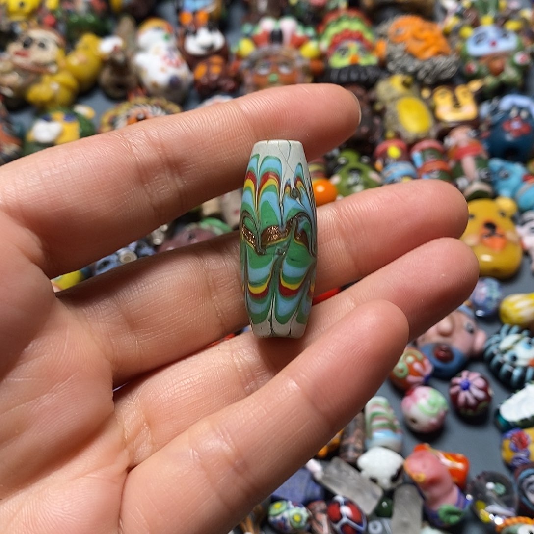 琉璃颈饰福利桶珠