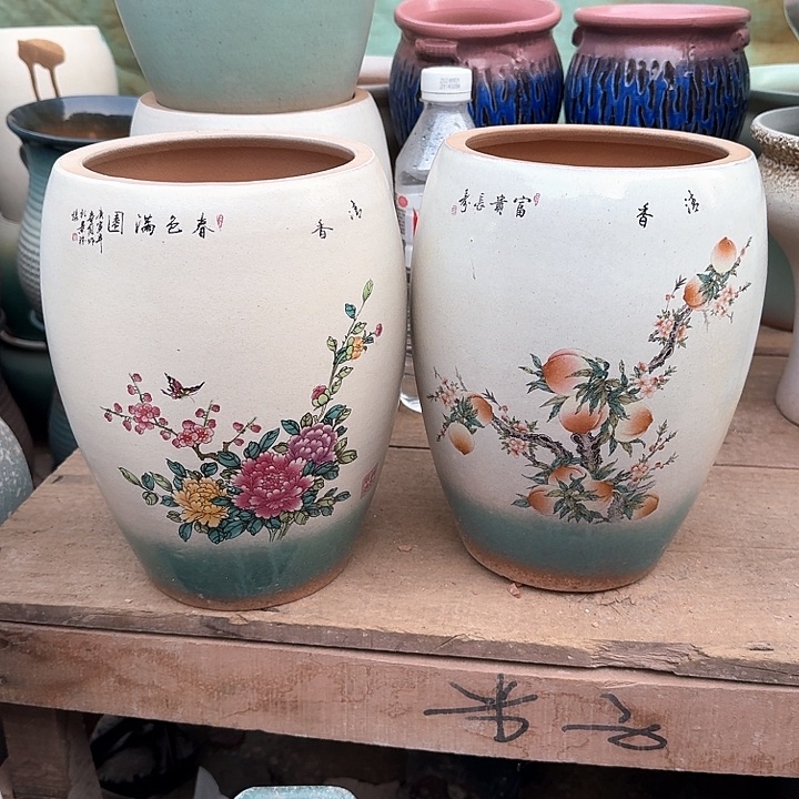 红陶微瑕花盆处理来啦