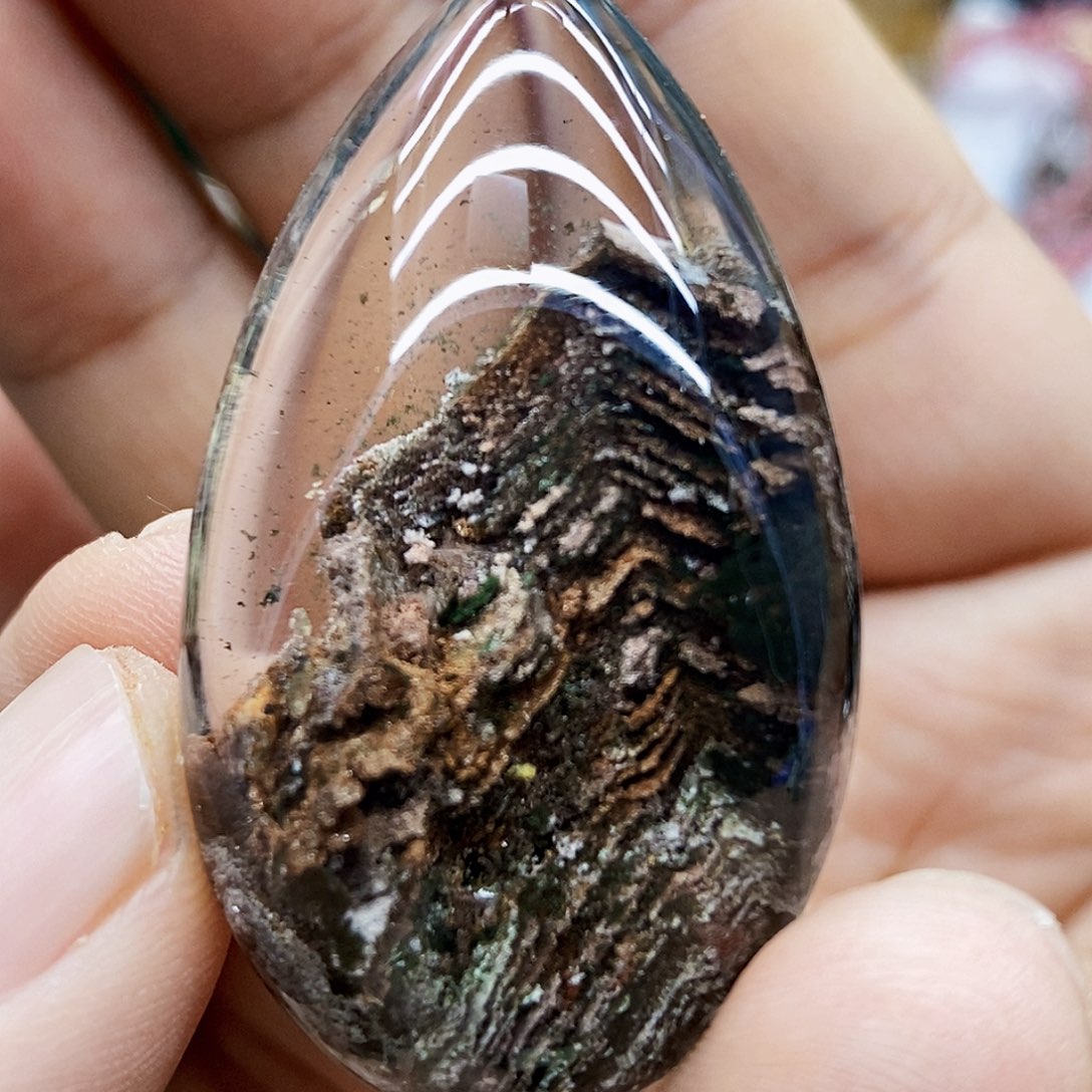 水晶吊坠未镶嵌吊坠