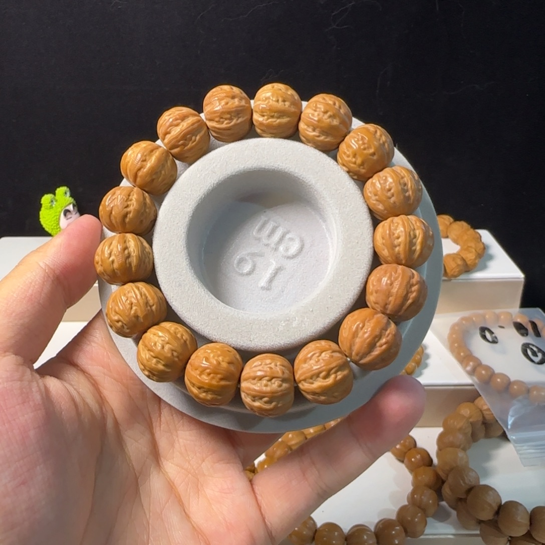 吊坠猴头核桃全品京八棱16+