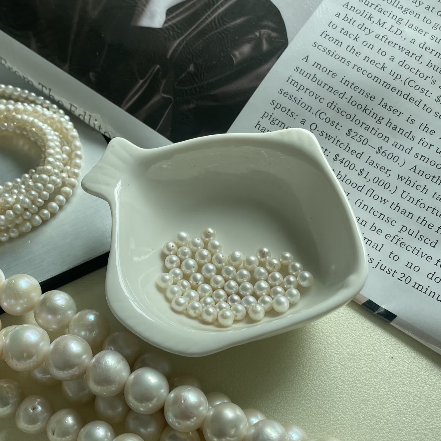 2025珍珠项链女嘎嘎漂亮所见即所得