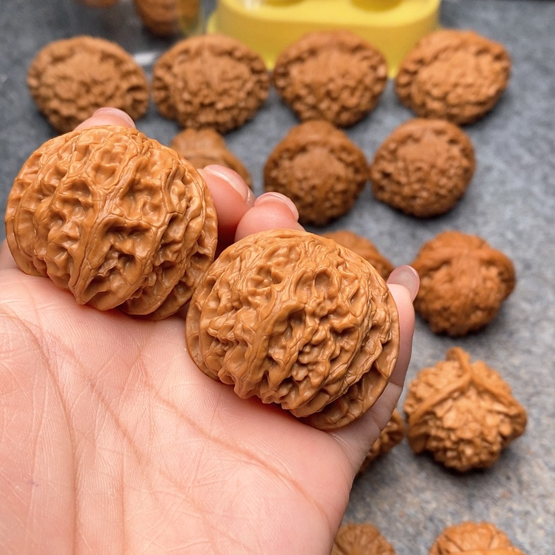 文玩核桃把件精品苹果42