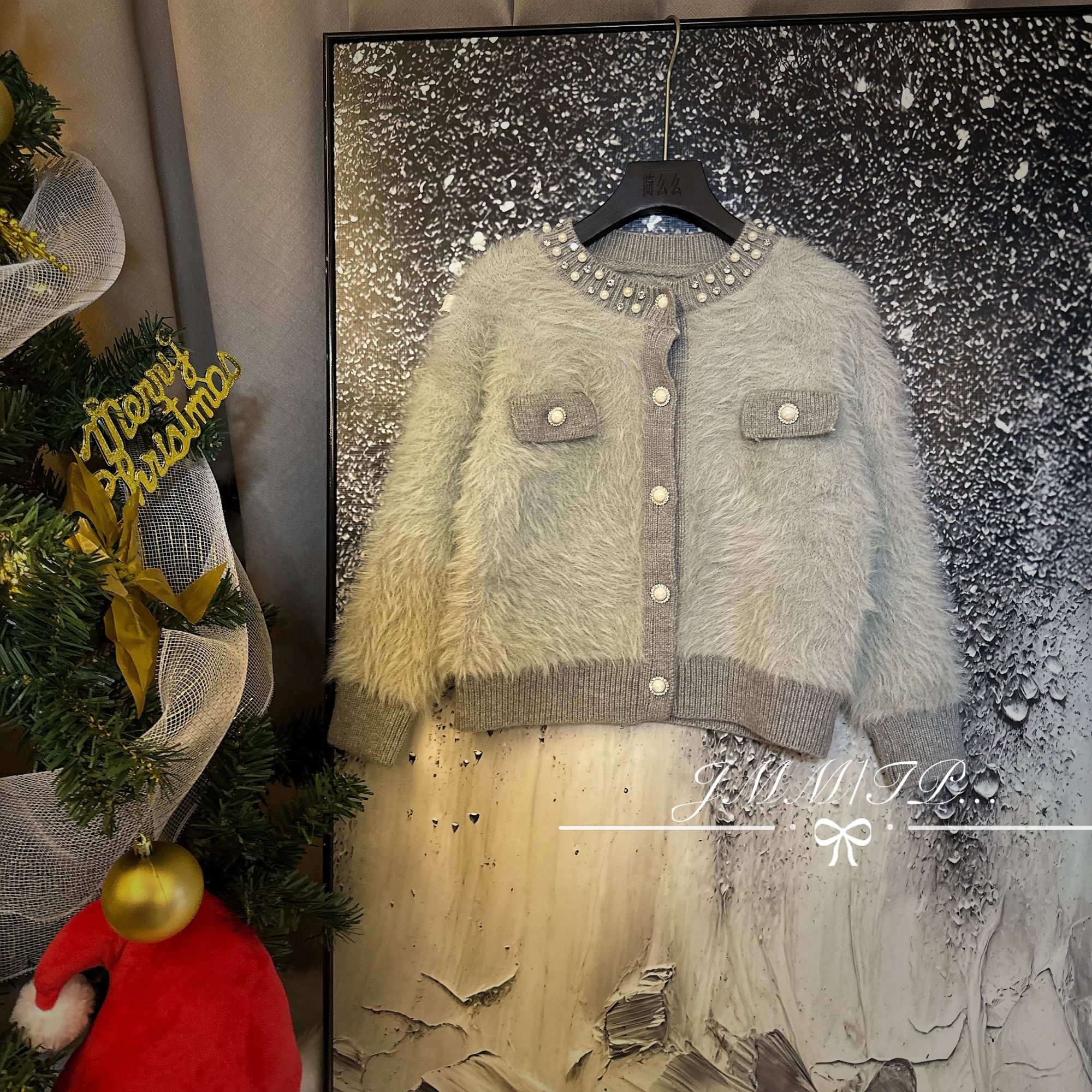 【秋冬款】D030设计师设计时尚走秀针织衫