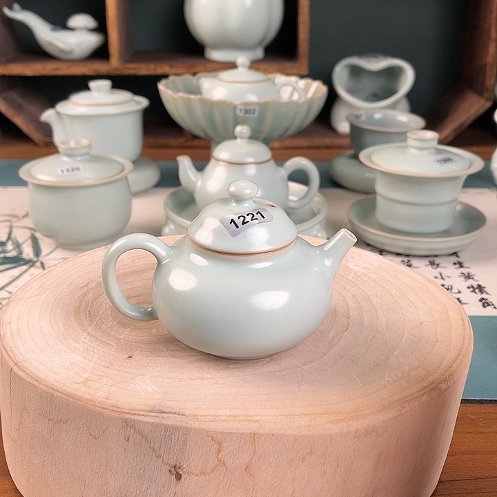 杯1221 原矿汝瓷汝州发货微微瑕