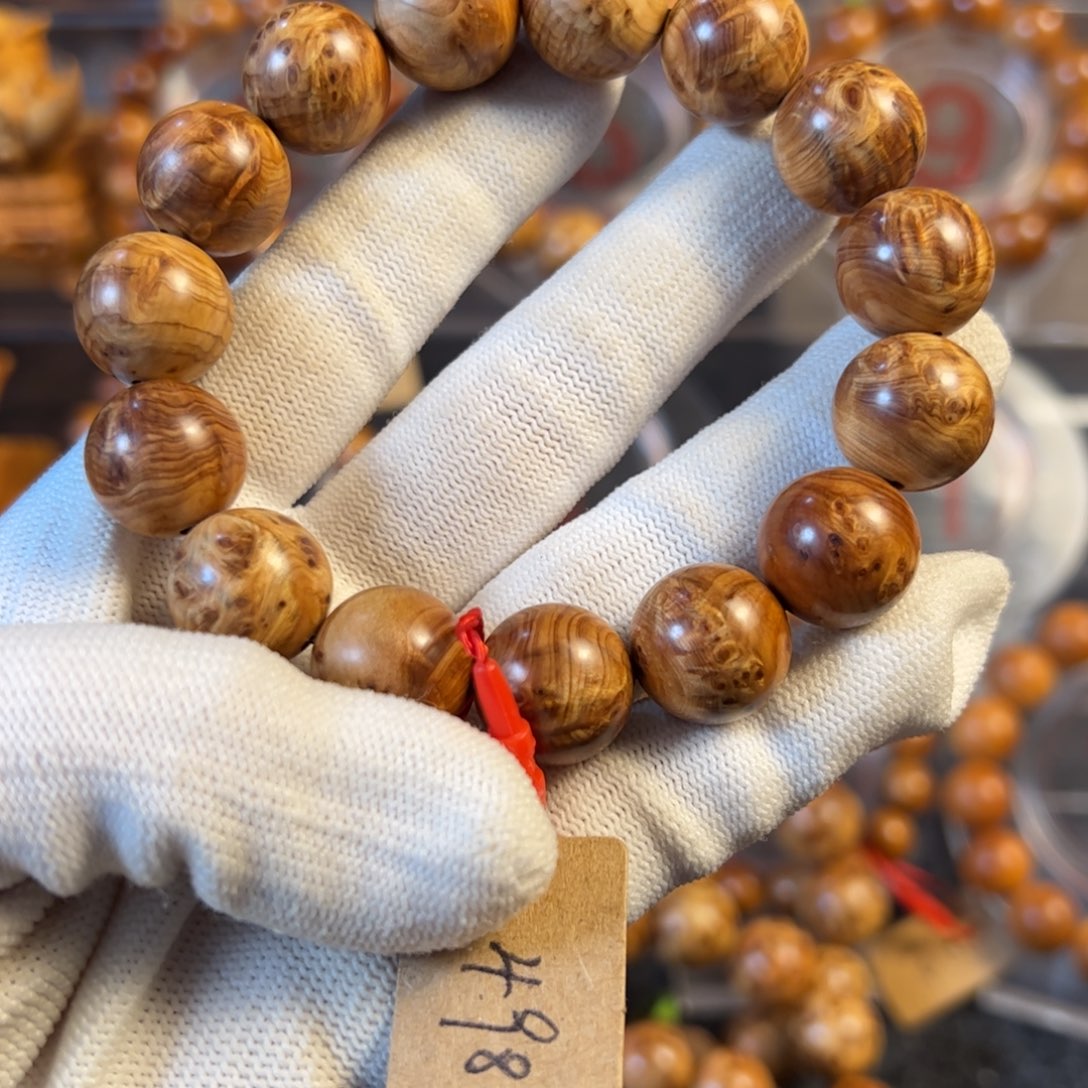 柏木教***潘太行崖柏手串