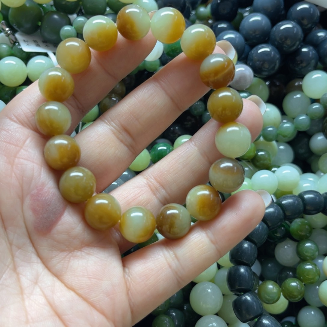 和田玉手链未镶嵌